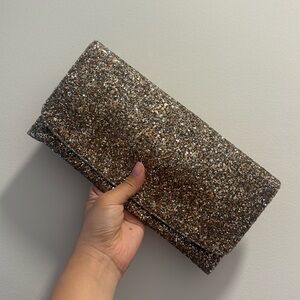 Sparkle clutch from banana republic